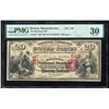 Image 1 : 1875 $20 First Charter NB Boston, MA CH# 545 National Currency Note PMG Very Fine 30