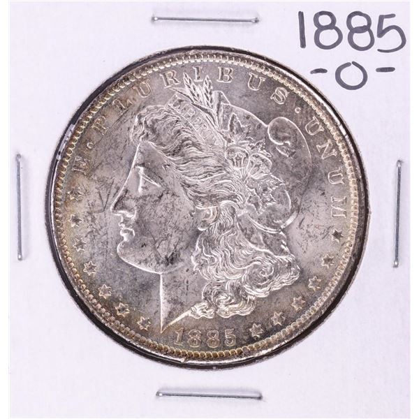 1885-O $1 Morgan Silver Dollar Coin Amazing Toning