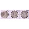 Image 1 : Lot of (3) 1884-O $1 Morgan Silver Dollar Coins