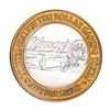 Image 1 : .999 Fine Silver Harveys Resort Lake Tahoe, Nevada $10 Limited Edition Gaming Token