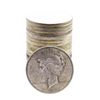 Image 1 : Roll of (20) 1922 $1 Peace Silver Dollar Coins