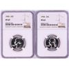 Image 1 : Lot of 1955-1956 Proof Washington Quarter Coins NGC PF67