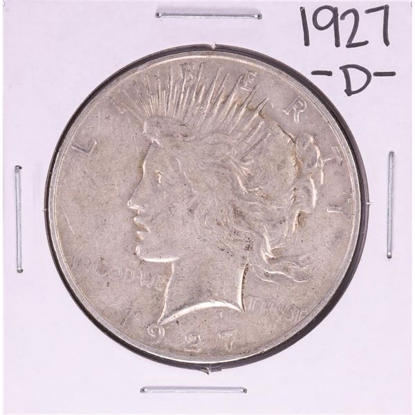 1927-D $1 Peace Silver Dollar Coin