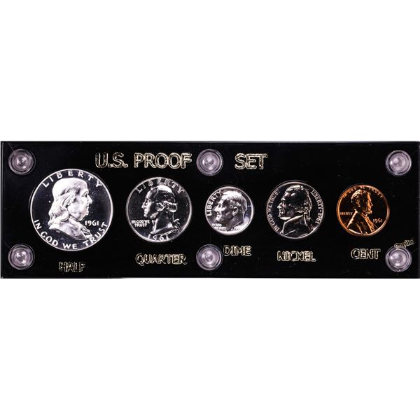 1961 (5) Coin Proof Set