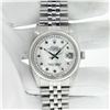 Image 1 : Rolex Men's Stainless Steel MOP Diamond & Ruby Datejust Watch With Rolex Box