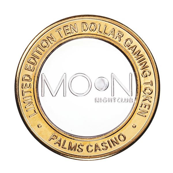 .999 Silver Palms Casino Las Vegas, NV $10 Casino Limited Edition Gaming Token