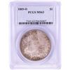 Image 1 : 1885-O $1 Morgan Silver Dollar Coin PCGS MS63