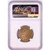 Image 2 : AH451-492 Ghaznavid Dinar A-1637 Ibrahim Gold Coin NGC Genuine