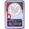 Image 2 : 2018-S $1 Proof American Silver Eagle Coin NGC PF69 Ultra Cameo Bridge Core