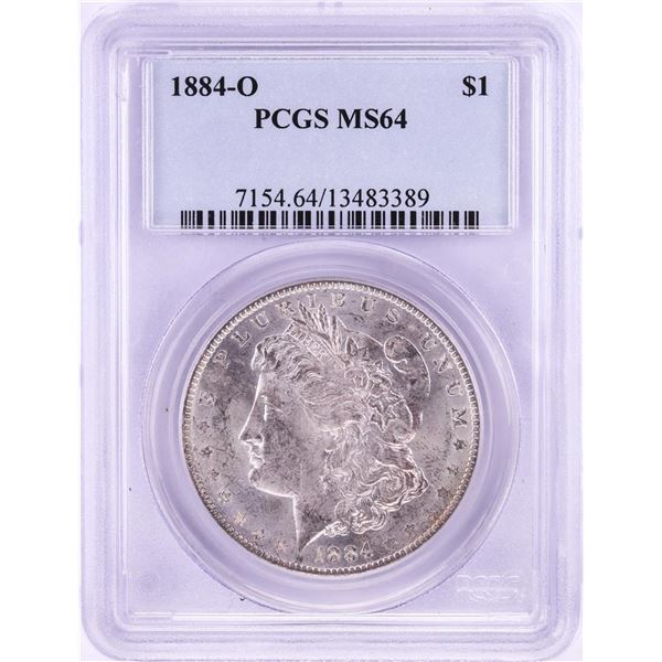 1884-O $1 Morgan Silver Dollar Coin PCGS MS64