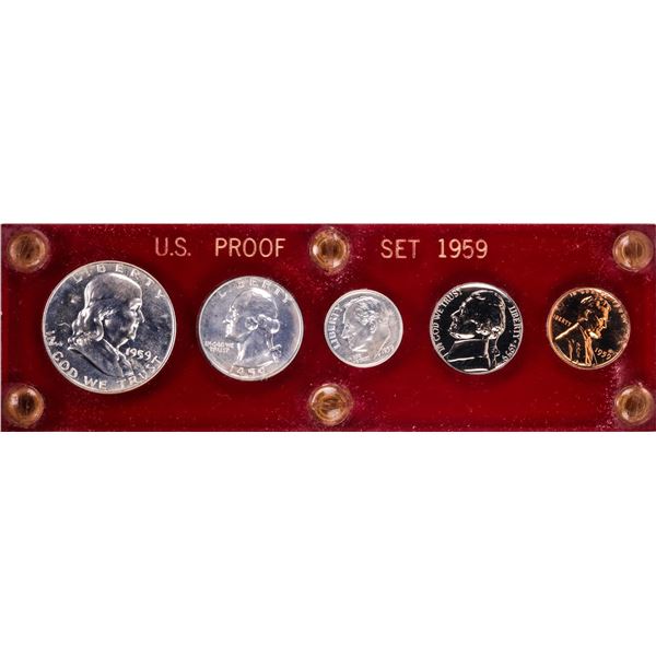 1959 (5) Coin Proof Set