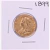 Image 1 : 1899 Great Britain Sovereign Gold Coin