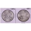 Image 1 : Lot of 1886-1887 $1 Morgan Silver Dollar Coins