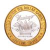 Image 2 : .999 Silver Flamingo Las Vegas Nevada $10 Casino Limited Edition Gaming Token