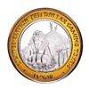 Image 1 : .999 Silver Luxor Las Vegas Nevada $10 Casino Limited Edition Gaming Token