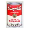 Image 1 : Andy Warhol "Soup Can 1153 (Cream Of Mushroom)" Serigraph on Paper