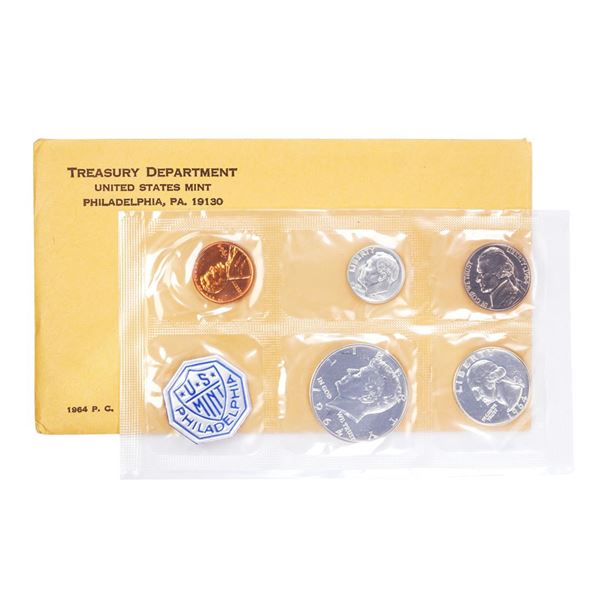 1964 (5) Coin Proof Set in Envelope