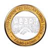 Image 1 : .999 Silver Palms Casino Las Vegas, NV $10 Casino Limited Edition Gaming Token