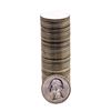 Image 1 : Roll of (40) Brilliant Uncirculated 1964-D Washington Quarters