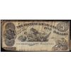 Image 1 : 1863 $5 The State of Louisiana Baton Rouge, LA Obsolete Banknote