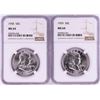 Image 1 : Lot of 1958-1959 Half Dollar Coins NGC MS64