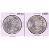 Image 1 : Lot of 1889-1890 $1 Morgan Silver Dollar Coins