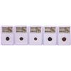 Image 1 : Lot of (5) Ancient Roman Empire Coins NGC Certified
