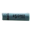 Image 3 : Original Bank Roll of (50) Brilliant Uncirculated 1961-D Roosevelt Dime Coins