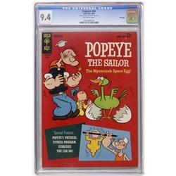 Popeye #69 FIle Copy (Gold Key, 1963) CGC NM 9.4