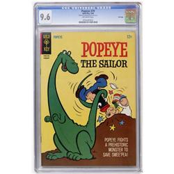 Popeye #79 File Copy (Gold Key, 1966) CGC NM+
