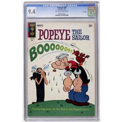 Popeye #80 File Copy (Gold Key, 1966) CGC NM 9.4