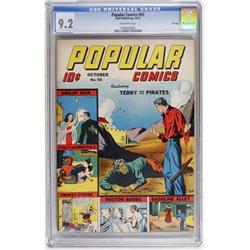 Popular Comics #92 File Copy CGC NM- 9.2