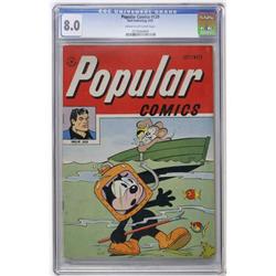 Popular Comics #139 (Dell, ) CGC VF 8.0 Cream to