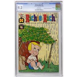 Richie Rich #72 File Copy (Harvey, 1968) CGC NM-
