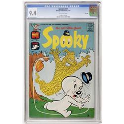 Spooky #51 File Copy (Harvey, 1961) CGC NM 9.4