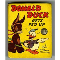 Big Little Book #1462 Donald Duck Gets Fed Up