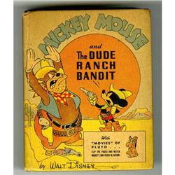 Big Little Book #1471 Mickey Mouse and the Dude