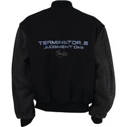 Stan Lee Autographed Terminator 2 Varsity Jacket