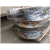 Image 2 : Pallet of 8 large rolls of 1/2 in. braided steel cable line popular sci-fi tv series