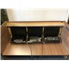 Image 1 : Convert desk to specialized work station w/ 3 monitors from popular sc-fi tv series