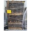 Image 1 : Large bookshelf wax candle filled studio prop approx. 7ft by 4ft from the popular sci-fi tv series