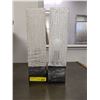Image 1 : Pair of table lamp spaghetti style shades from the popular sci-fi tv series