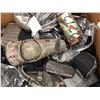 Image 2 : One large box of terminator knee pads/helmet & accessories from the popular sci-fi tv series