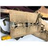 Image 4 : 2 backboards/ military belt & gas mask from the popular sci-fi tv series
