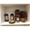 Image 1 : Group of clay pottery pc's. a jar of assorted world coins etc... from the popular sci-fi tv series