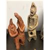 Image 2 : Two clay figurines approx 1 1/2 ft tall from the popular sci-fi tv series