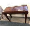 Image 1 : Mahogany console/hall table from the popular sci-fi tv series