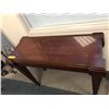 Image 2 : Mahogany console/hall table from the popular sci-fi tv series