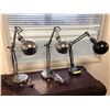 Image 1 : 3 desk lamps - two chrome 1 black from the popular sci-fi tv series