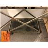 Image 3 : Chrome finish w/glass drink trolly from the popular sci-fi tv series